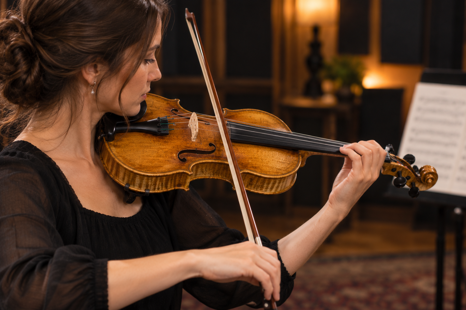 Handcrafted violin — MRK Artistry